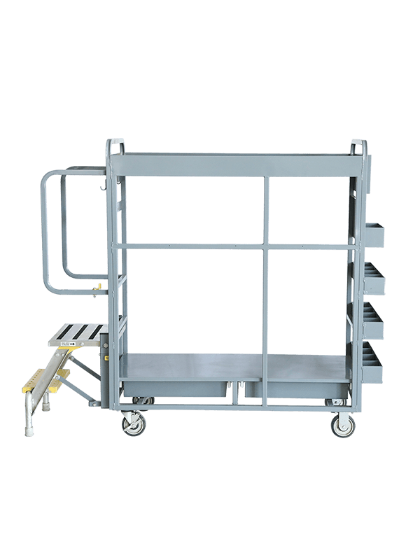 Anden sals modul med aluminiumsstigevogn